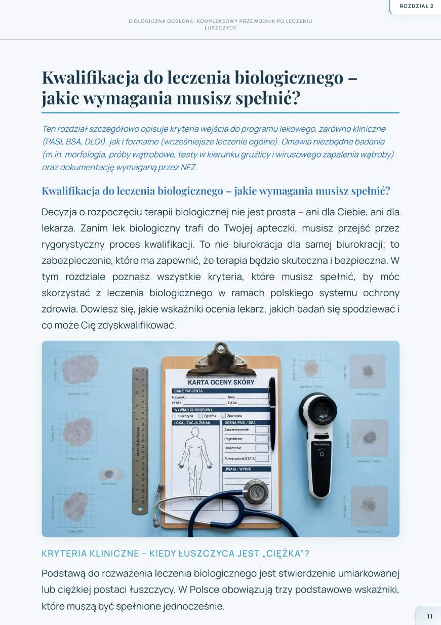 Biologiczna Odsłona: Kompleksowy przewodnik po leczeniu łuszczycy